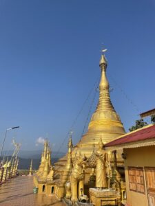 Foto de la estupa del templo